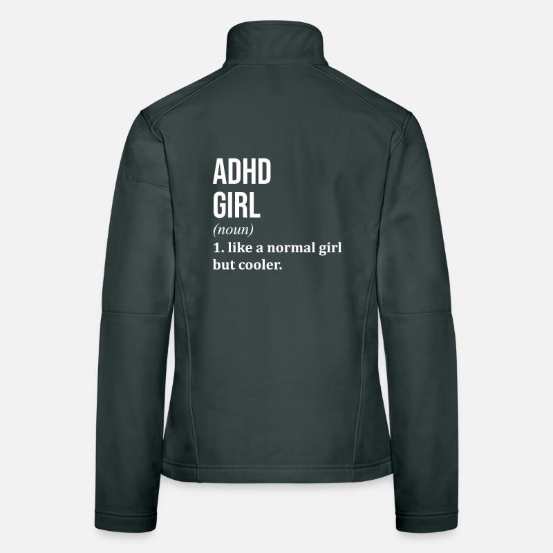 ADHD Women's Softshell Jacket
