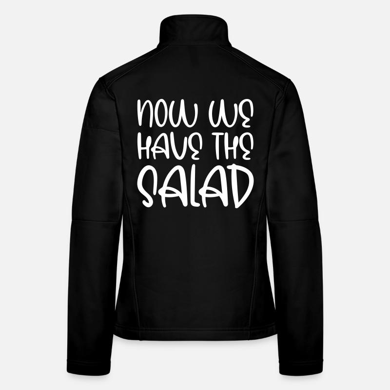 Maintenant, nous avons la salade Veste en tissu softshell Femme