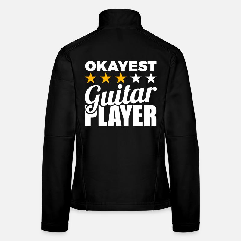 Guitariste moyen Veste en tissu softshell Femme