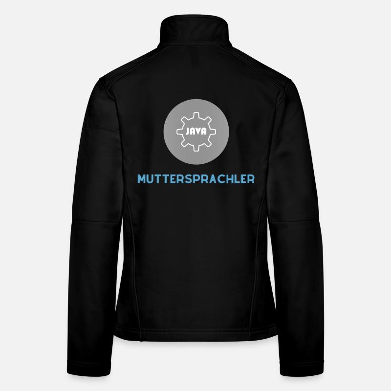 Locuteur natif : JavaScript Edition Veste en tissu softshell Femme