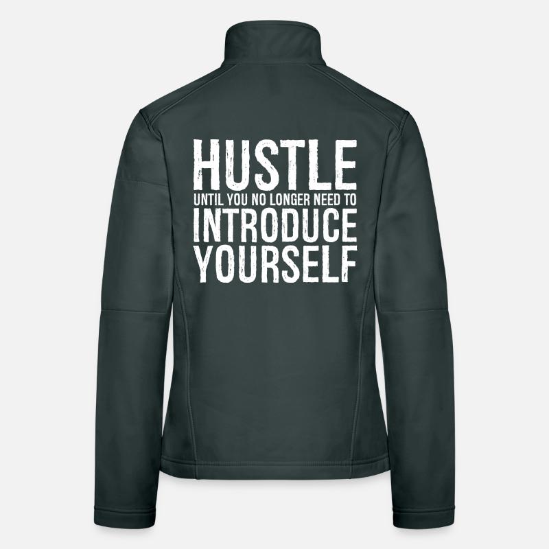 Se dépêcher jusqu’à ce que vous n’ayez plus besoin de présenter Veste en tissu softshell Femme