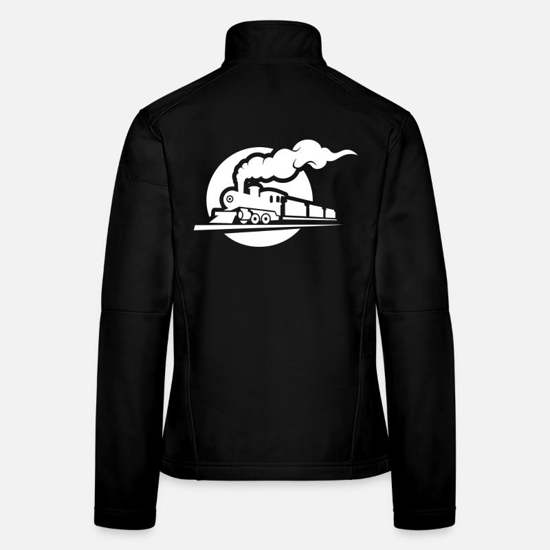 Railway Sketch Women's Softshell Jacket
