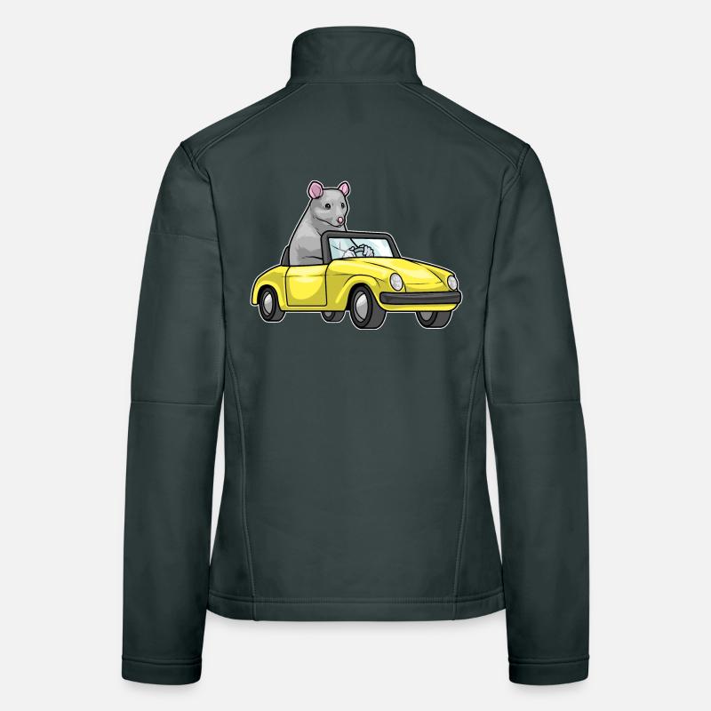 Rat Car Women's Softshell Jacket