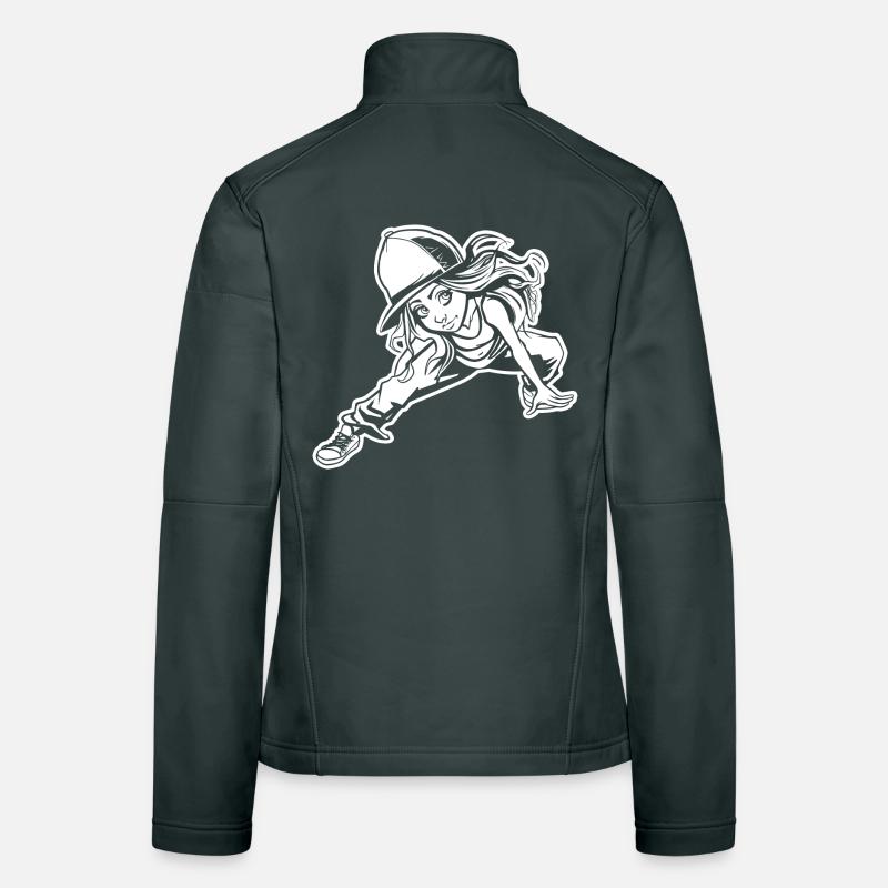 Breakdancer Women's Softshell Jacket