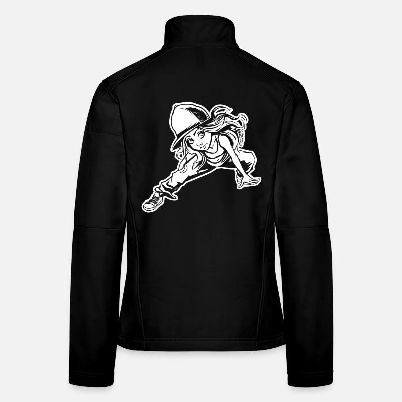 Breakdancer Women's Softshell Jacket