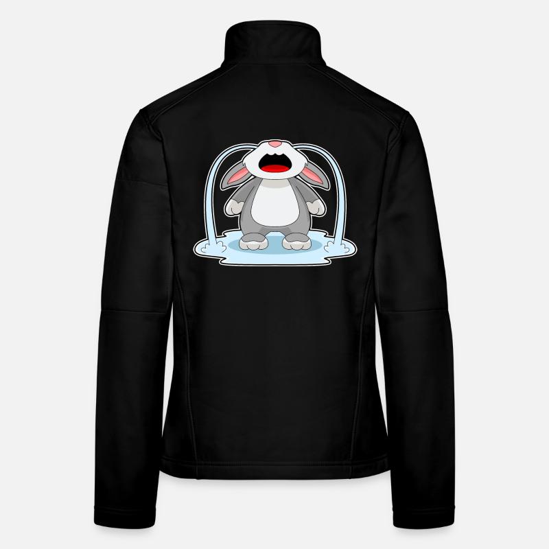 Bunny sad Women's Softshell Jacket