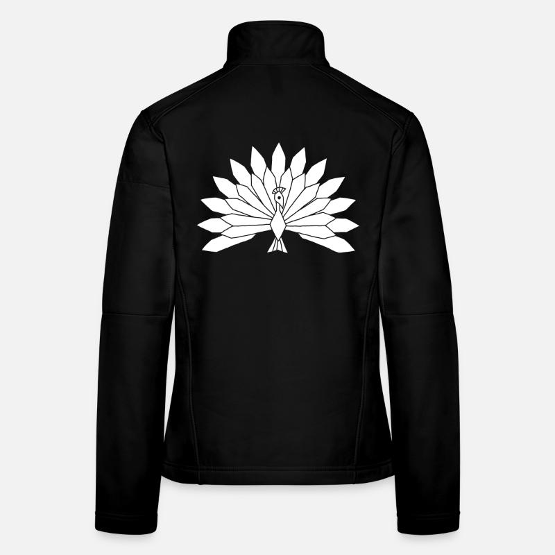 Der weiße Pfau Frauen Softshelljacke