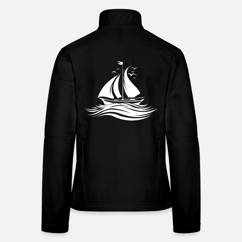 Sailing Sketch Women's Softshell Jacket