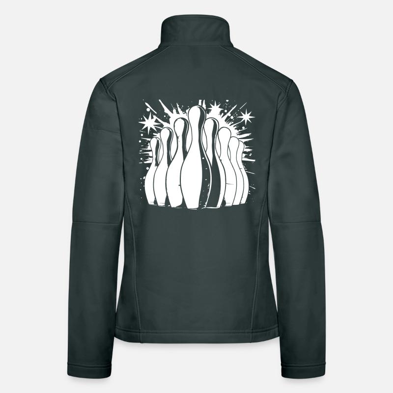 Bowling Frauen Softshelljacke
