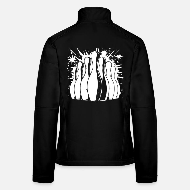 Bowling Veste en tissu softshell Femme