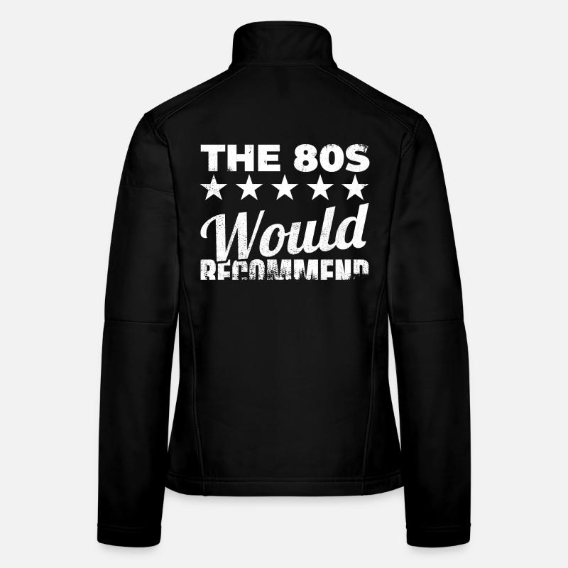Die 80er würde ich empfehlen Frauen Softshelljacke