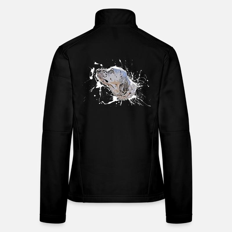 Hund Frauen Softshelljacke