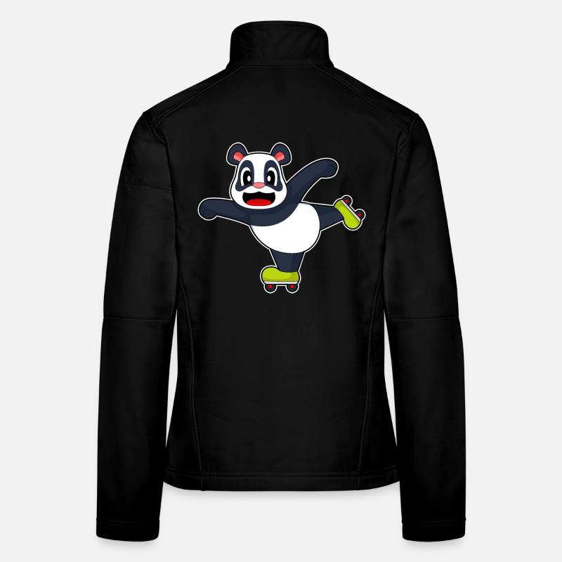Panda Inline skating Inline skates Women's Softshell Jacket