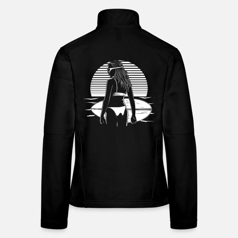 Surfeuse Veste en tissu softshell Femme