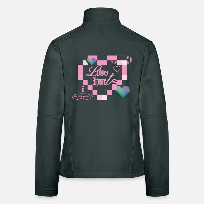 Love hurts Women's Softshell Jacket