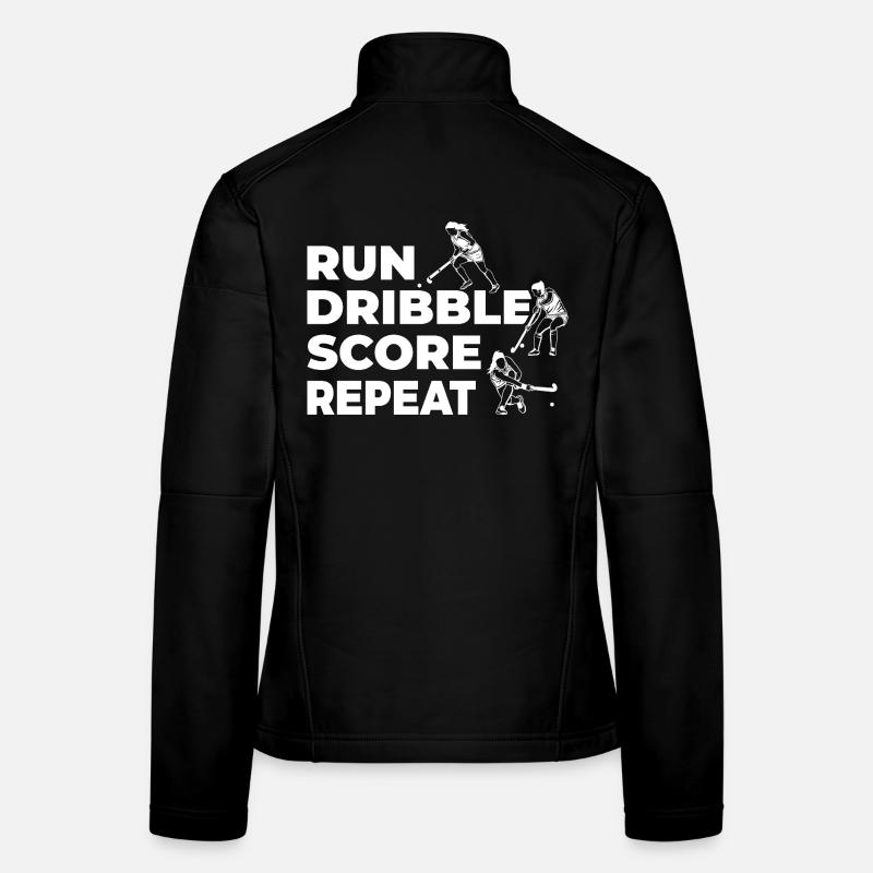 Feldhockeyspieler Frauen Softshelljacke