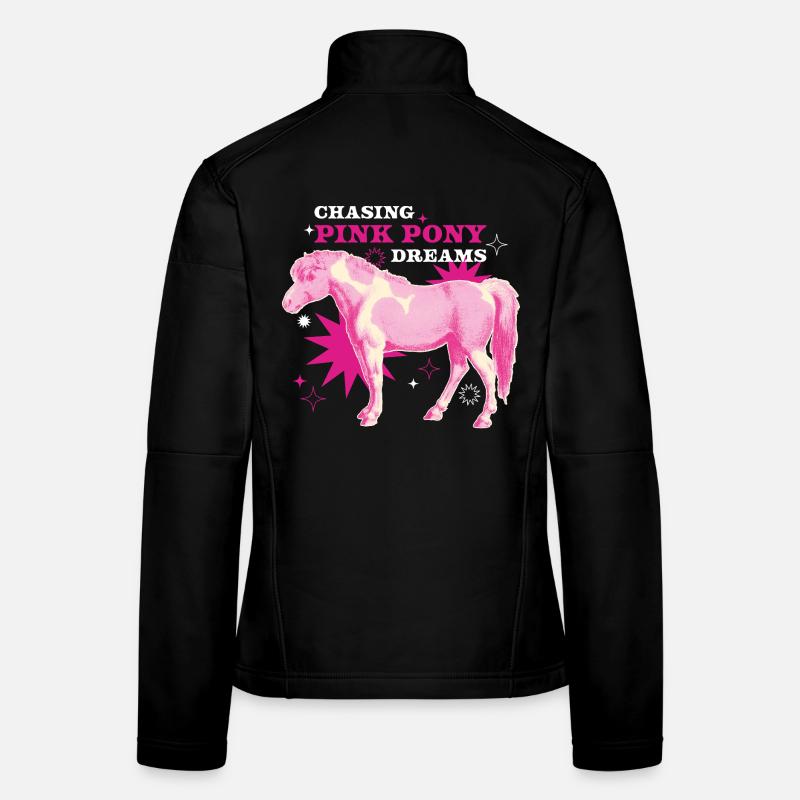 Pink Pony Dreams – Magic Ride Women's Softshell Jacket