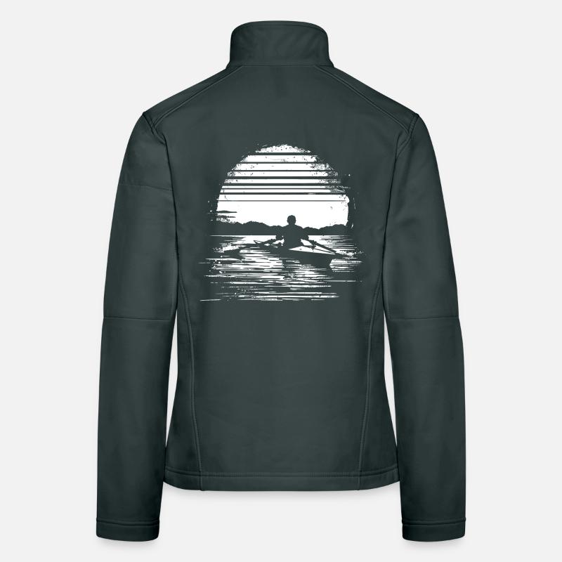 Rowing Sketch Women's Softshell Jacket