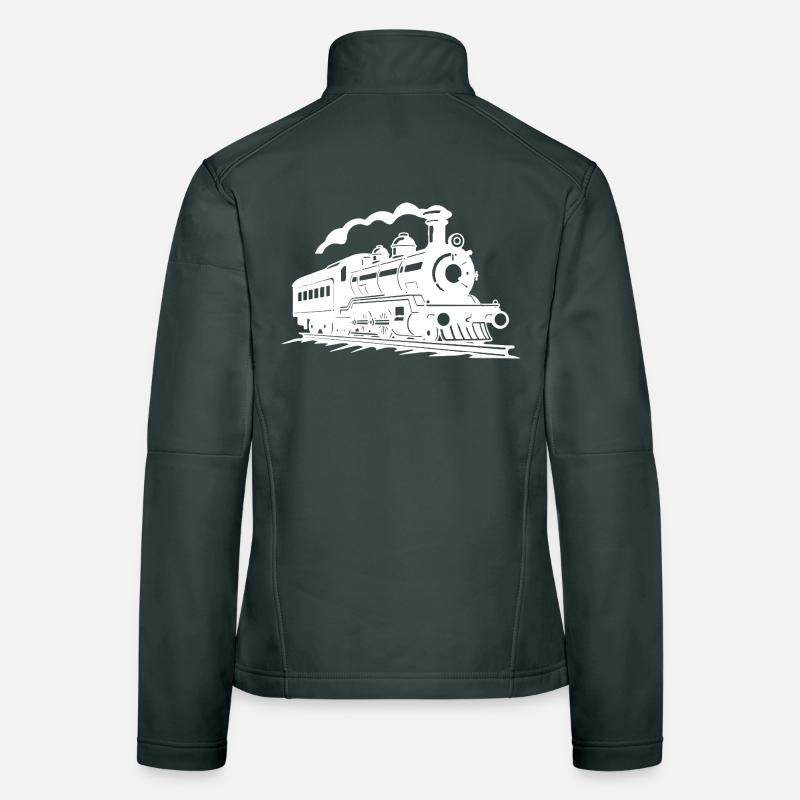 Eisenbahn Frauen Softshelljacke