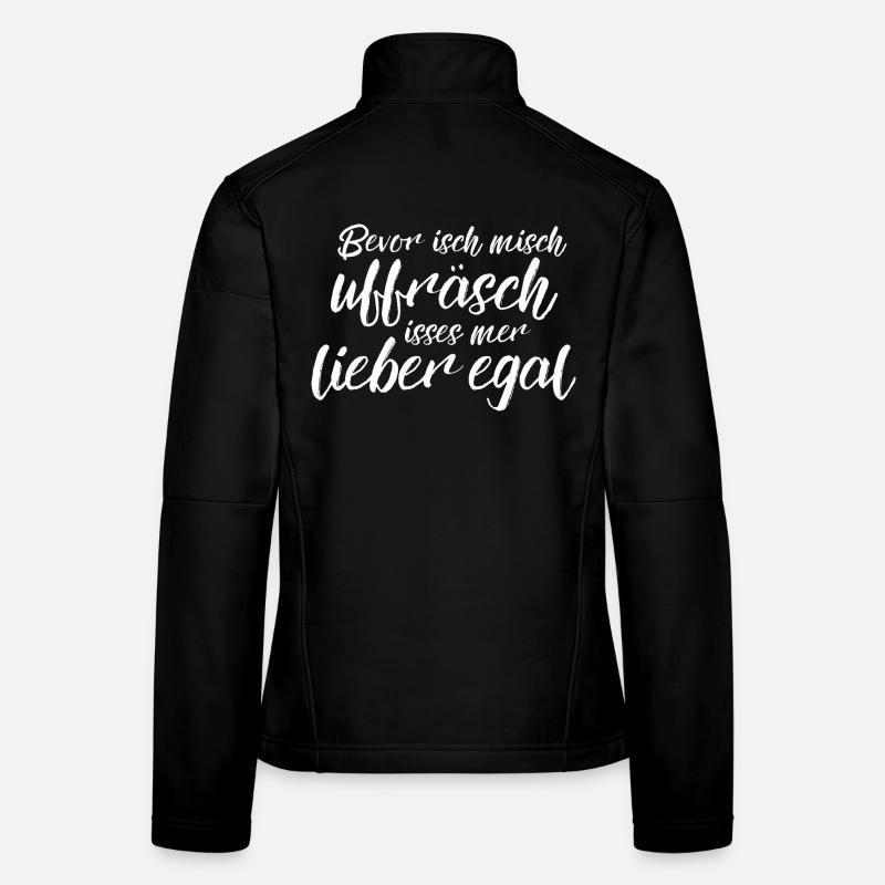 Mieux n’importe - savoir Veste en tissu softshell Femme