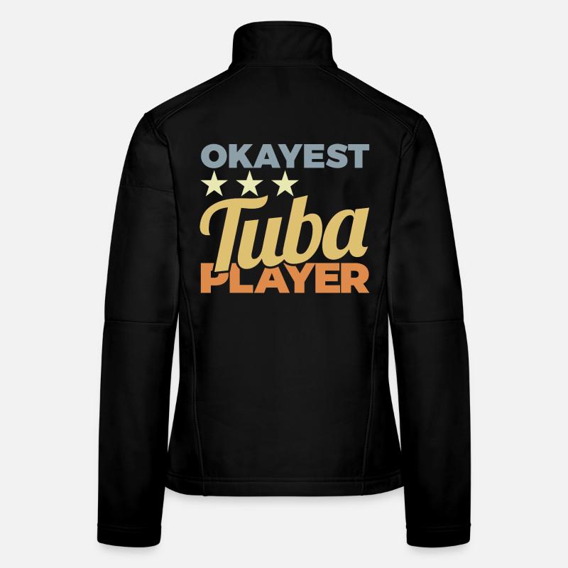 Average tuba player Women's Softshell Jacket