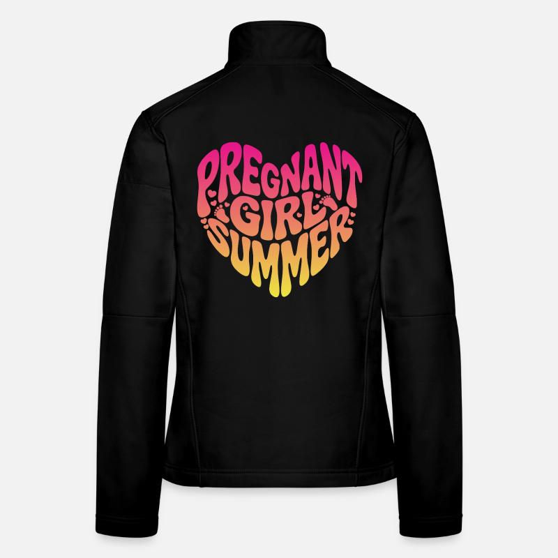 Fille enceinte Été Veste en tissu softshell Femme