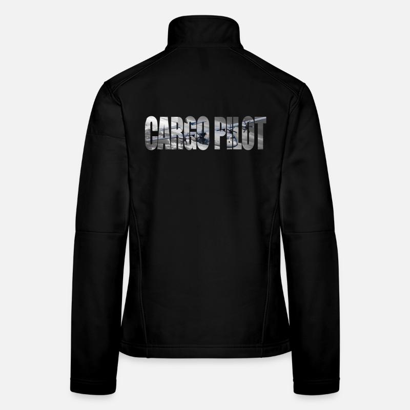 Pilote cargo C-130 Veste en tissu softshell Femme