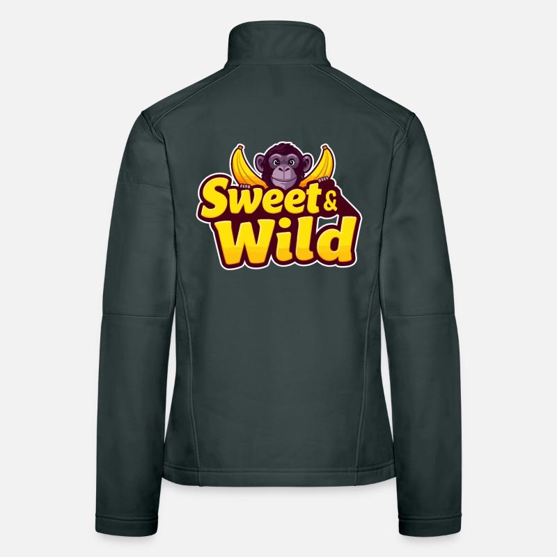 Süß und Wild Frauen Softshelljacke