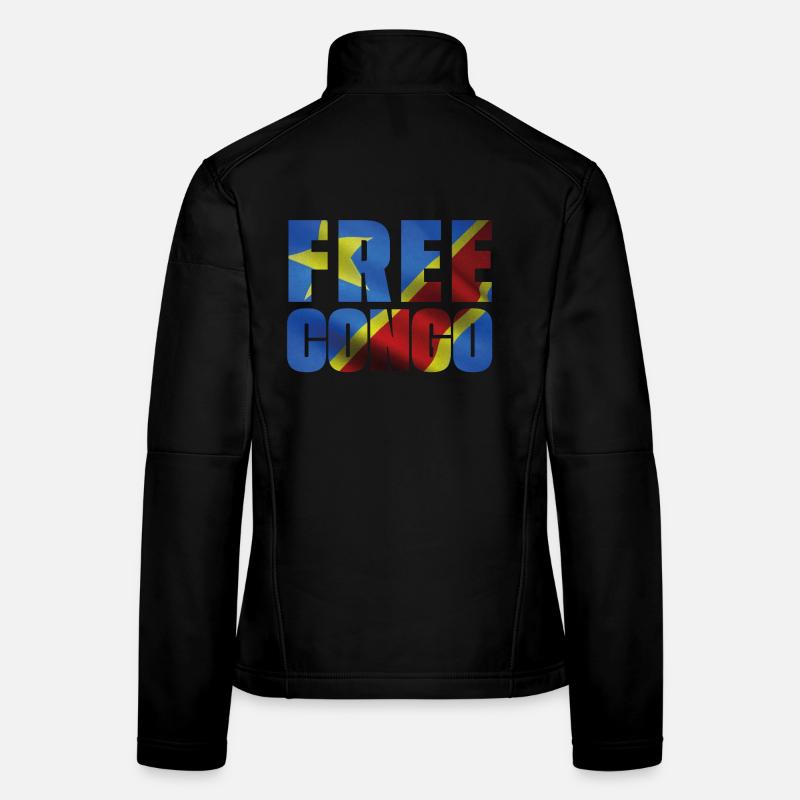 FREE CONGO Veste en tissu softshell Femme
