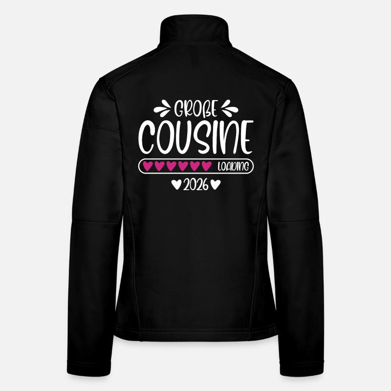 Große Cousine 2026 Frauen Softshelljacke