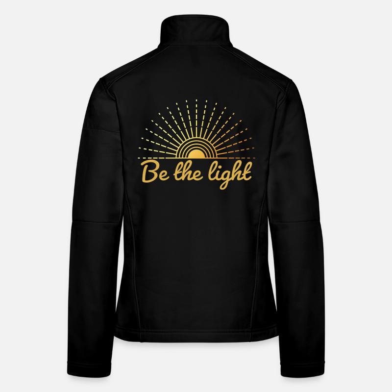 Be the Light – Mystische Boho-Sonne Frauen Softshelljacke