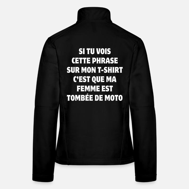 motorrad, biker, biker, biker humor Frauen Softshelljacke