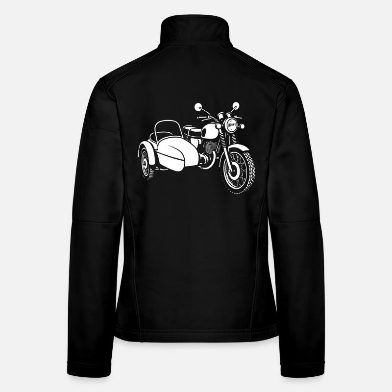 Légende orientale sur trois roues Veste en tissu softshell Femme