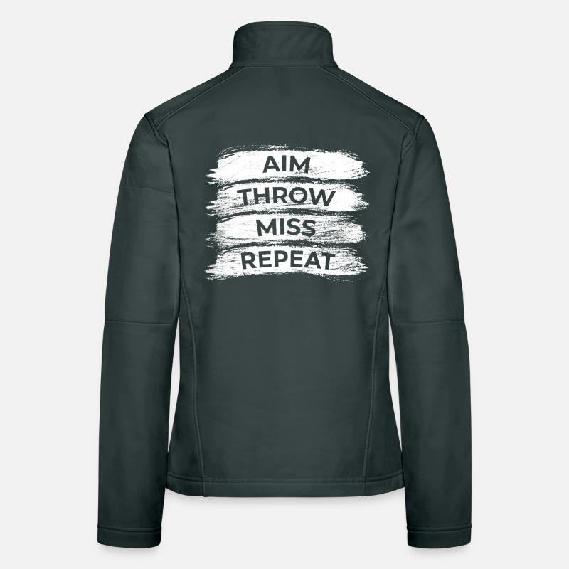 Darts Techniques Women's Softshell Jacket