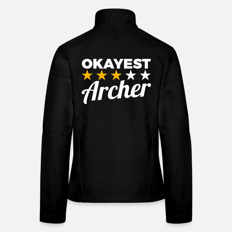 Archer moyen Veste en tissu softshell Femme