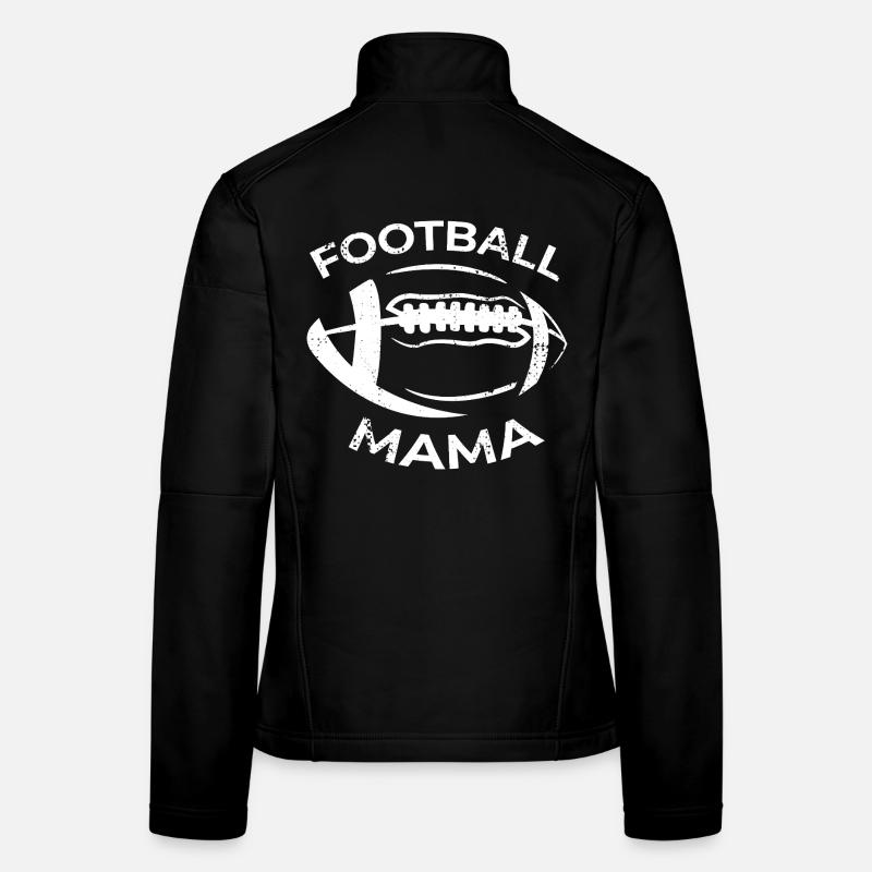 American Football Mutter Frauen Softshelljacke