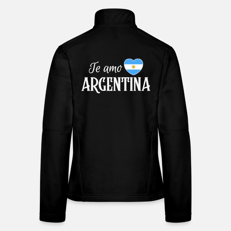 Ich liebe Argentinien, argentinischer Stolz Frauen Softshelljacke