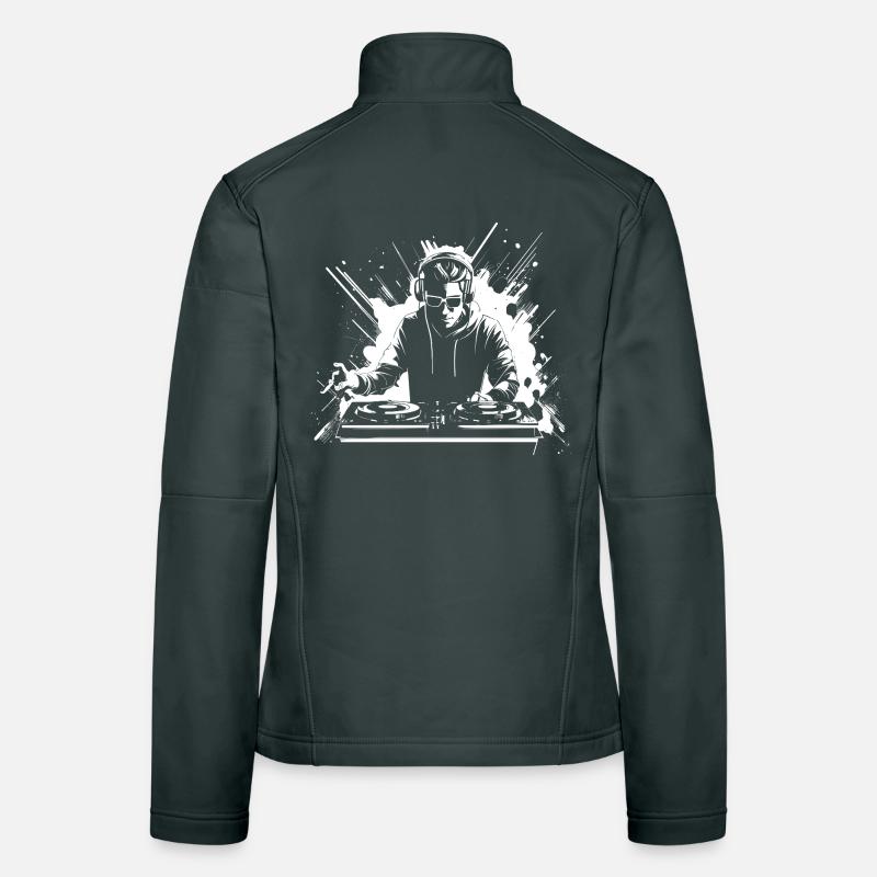 Dj Graphics Women's Softshell Jacket