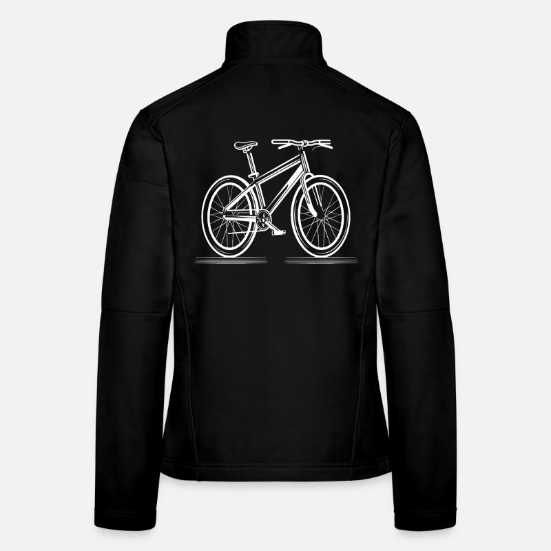 Bicycle Graphic Women's Softshell Jacket