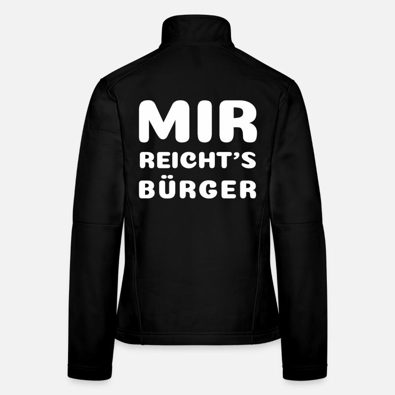 J’en ai assez, citoyens Veste en tissu softshell Femme