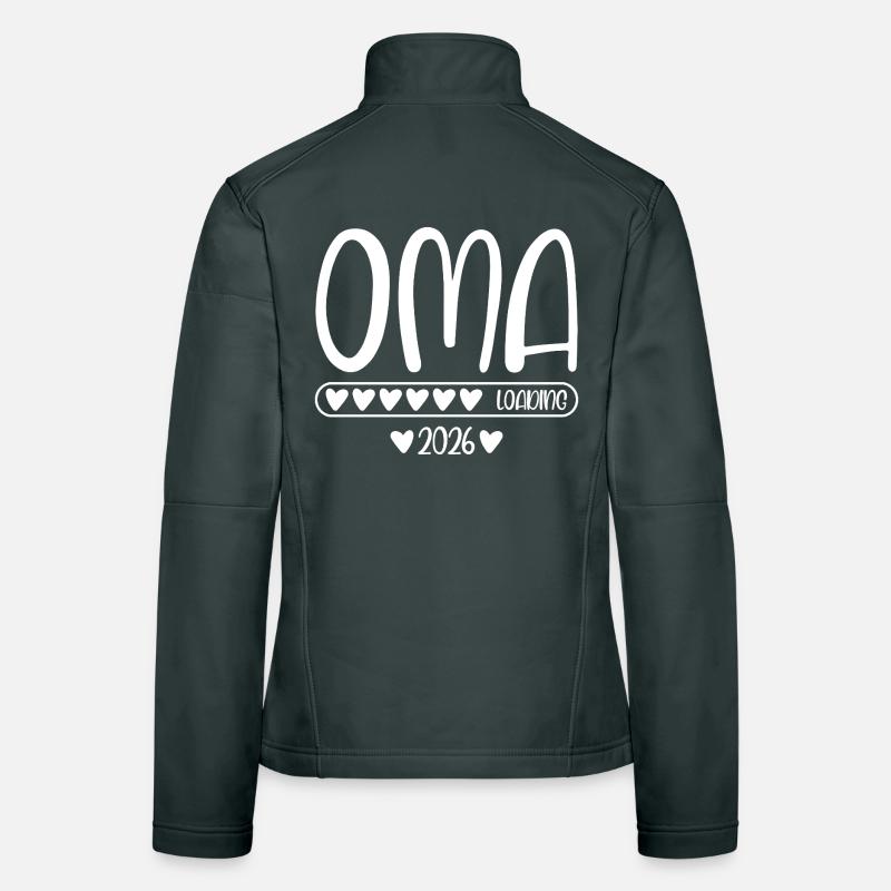Oma 2026 loading Frauen Softshelljacke