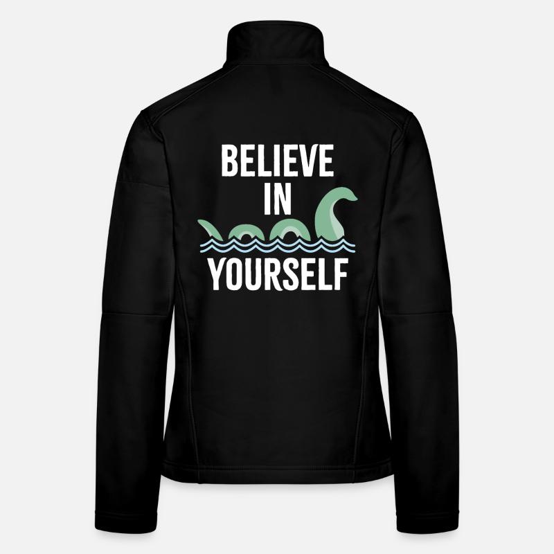 Croyez en vous Veste en tissu softshell Femme