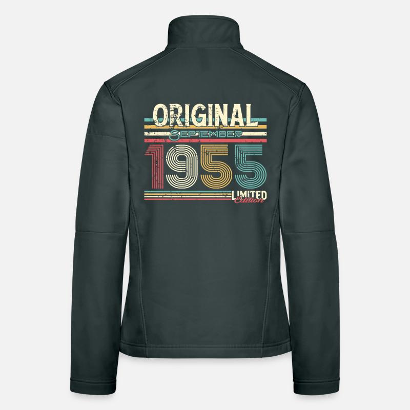 Original September 1955 Retro Design Women's Softshell Jacket