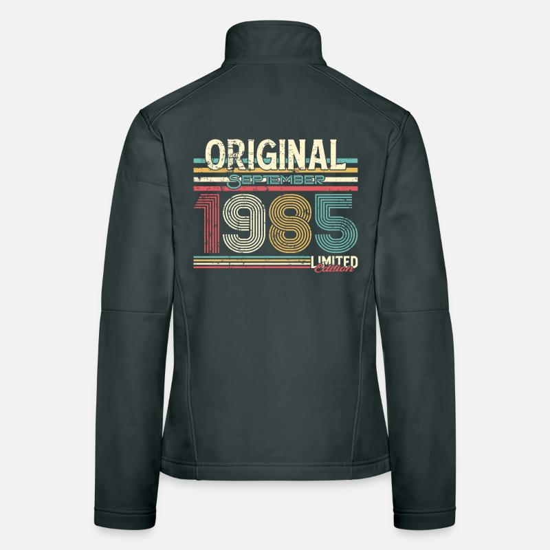 Édition limitée originale de septembre 1985 Veste en tissu softshell Femme