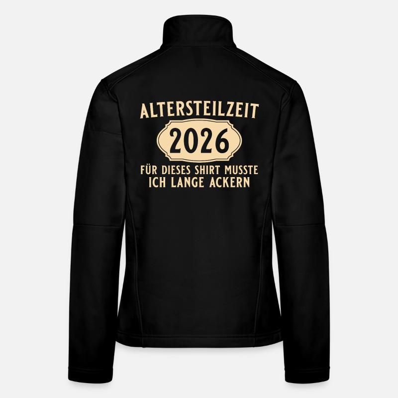Partial retirement 2026 - Lange Ackern - early retirement Women's Softshell Jacket