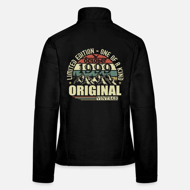 october 1999 - 26th birthday gift october Women's Softshell Jacket