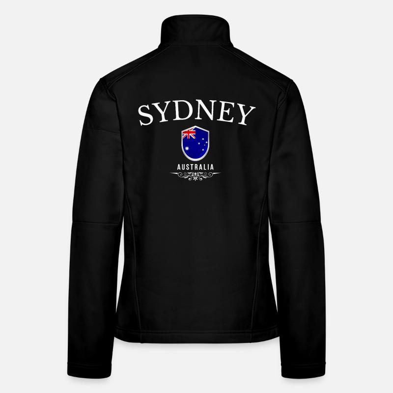 Sydney Australia, elegant and minimalist design Women's Softshell Jacket