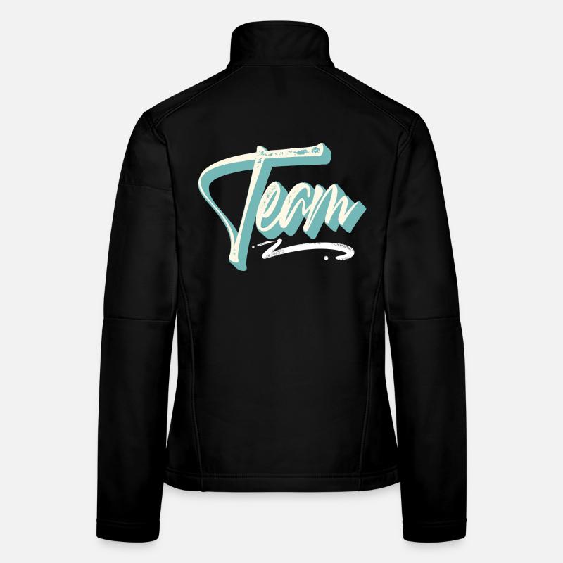 Équipe Veste en tissu softshell Femme