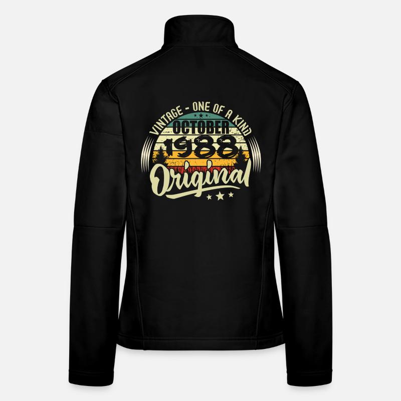 Oktober 1988 Geburtstagsgeschenk Frauen Softshelljacke