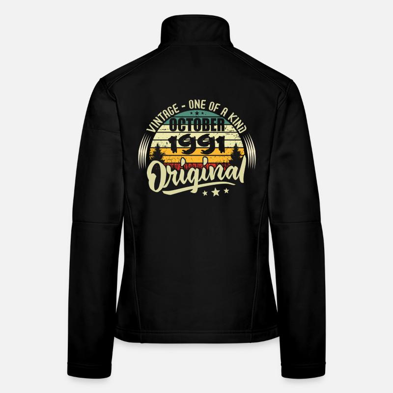 Oktober 1991 Geburtstagsgeschenk Frauen Softshelljacke